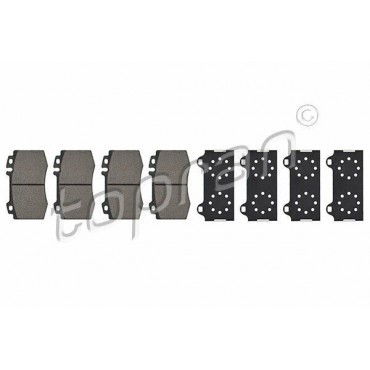 kit de plaquettes de frein avant MERCEDES Classe M W163 1998-2005 1634201020