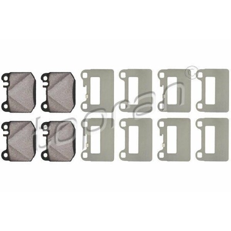 kit de plaquettes de frein arrière MERCEDES Classe M W163 1998-2005 1634201120