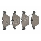 kit de plaquettes de frein avant BMW Série 5 E60 34112339270 34116767580