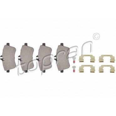 kit de plaquettes de frein avant MERCEDES Classe A W169 B W245 1694201920