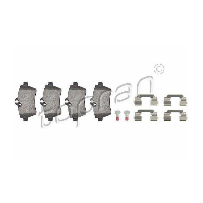 kit de plaquettes de frein avant MERCEDES Classe A W169 2004-2012 1694201020