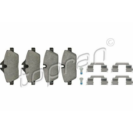 kit de plaquettes de frein avant BMW Série 1 E81 E82 E87 2 F45 MINI 34116774050