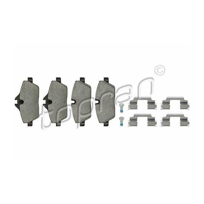 kit de plaquettes de frein avant BMW Série 1 E81 E82 E87 2 F45 MINI 34116774050