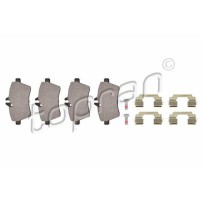 kit de plaquettes de frein avant  MERCEDES Classe A W169 B W245 1694200720