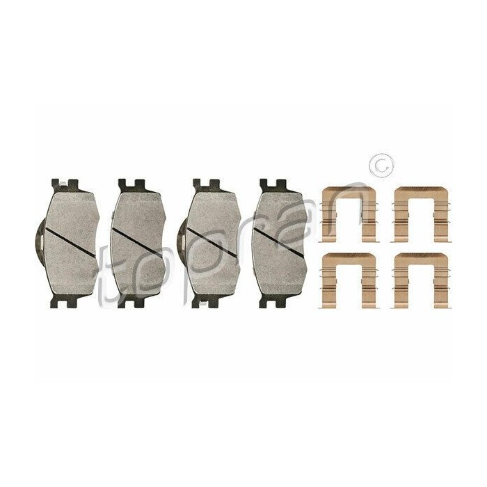 kit de plaquettes de frein avant Hyundai Accent III Kia Rio II JB 581011GE00