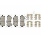 kit de plaquettes de frein arrière Hyundai Accent I20 Kia Rio II JB 583021GA00