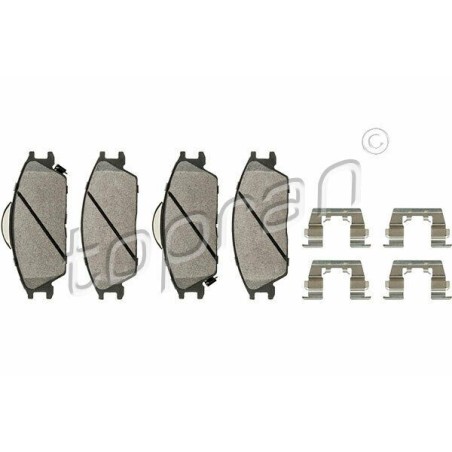 kit de plaquettes de frein avant Hyundai Getz TB 58101-1CA00 581011CA10