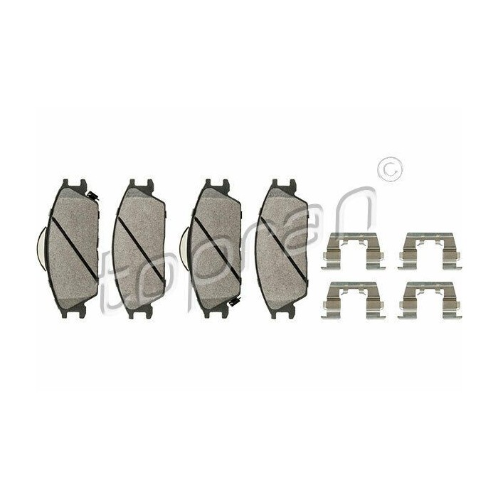 kit de plaquettes de frein avant Hyundai Getz TB 58101-1CA00 581011CA10