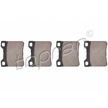 kit de plaquettes de frein arrière Peugeot 406 I 607 1611456880 E172198 425208