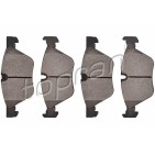 kit de plaquettes de frein avant BMW Série 3 E90 E91 5 E60 X1 E84 Z4 34116771868