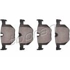 kit de plaquettes de frein arrière BMW Série 5 E60 E61 6 E63 E64 34216763044