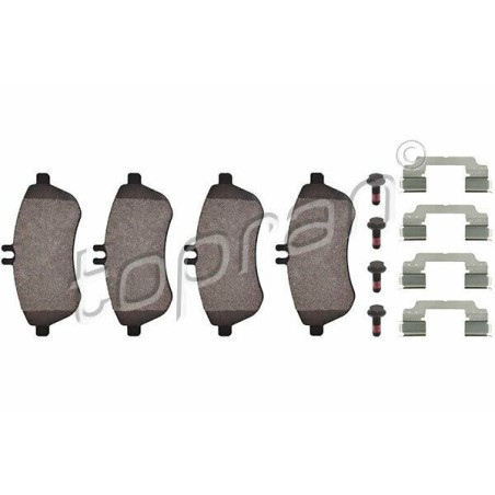 kit de plaquettes de frein avant MERCEDES Classe C S204 E A207 C207 0054200820