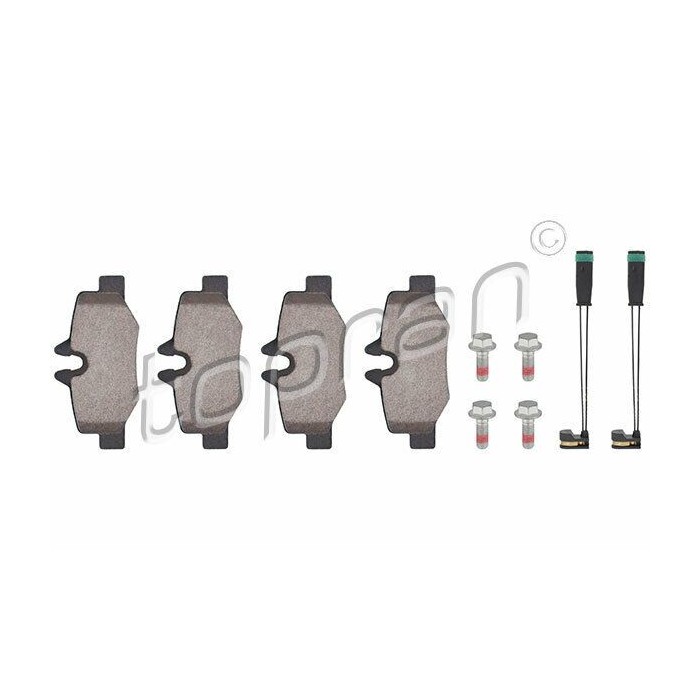 kit de plaquettes de frein arrière MERCEDES Viano 639 à partir 2003 0004216210