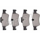 kit de plaquettes de frein arrière MERCEDES Classe GL X164 M W164 0044205220