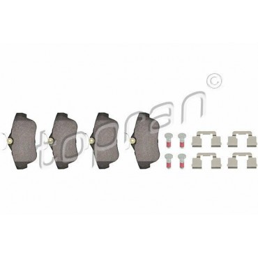 kit de plaquettes de frein arrière Jumpy Expert Proace SU001-A1065 425368 425497