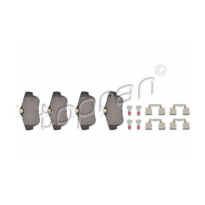 kit de plaquettes de frein arrière Jumpy Expert Proace SU001-A1065 425368 425497