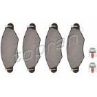 kit de plaquettes de frein avant Peugeot 206 CC 1998-2006 4253-19 425204 425320