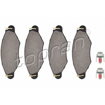 kit de plaquettes de frein avant Peugeot 206 CC 1998-2006 4253-19 425204 425320