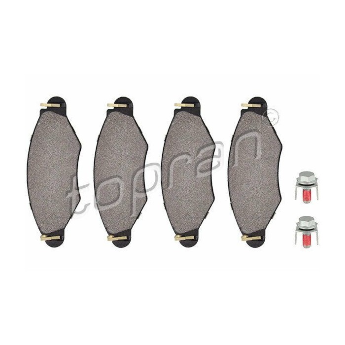 kit de plaquettes de frein avant Peugeot 206 CC 1998-2006 4253-19 425204 425320