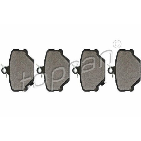 kit de plaquettes de frein avant Smart City Fortwo 450 A4514210210 4514210210