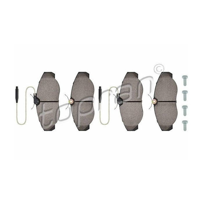 kit de plaquettes de frein avant Citroën Jumper Peugeot Boxer 1994-2002 425451