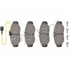 kit de plaquettes de frein avant Jumper Boxer 1994-2002 425226 425224 425455