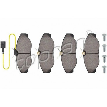 kit de plaquettes de frein avant Jumper Boxer 1994-2002 425226 425224 425455