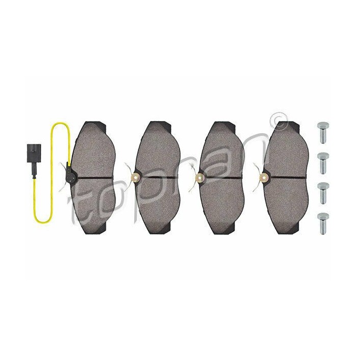kit de plaquettes de frein avant Jumper Boxer 1994-2002 425226 425224 425455