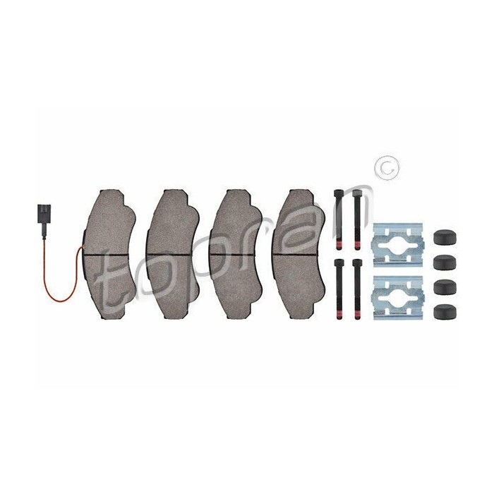 kit de plaquettes de frein avant Citroën Jumper Peugeot Boxer 425245 425459
