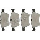 kit de plaquettes de frein avant MERCEDES Classe GL X164 M W164 1644202520