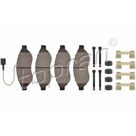 kit de plaquettes de frein avant Citroën Jumper 2006- PEUGEOT Boxer 2007- 425462