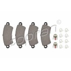 kit de plaquettes de frein avant Xsara 1997-2000 206 1998-2006 4251 52 425484