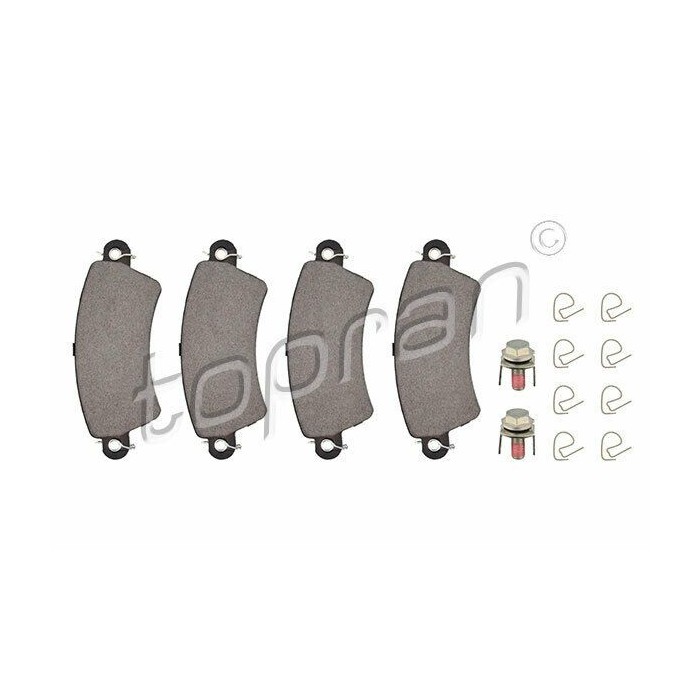 kit de plaquettes de frein avant Xsara 1997-2000 206 1998-2006 4251 52 425484