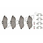 kit de plaquettes de frein avant Citroën C2 2003-2009 C3 2007-2010 425258 425345