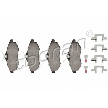 kit de plaquettes de frein avant Citroën C2 2003-2009 C3 2007-2010 425258 425345