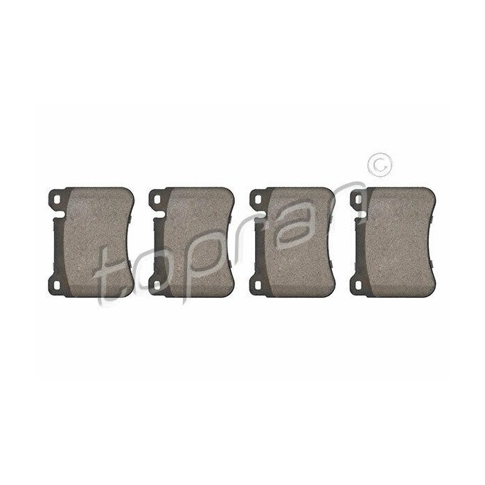 kit de plaquettes de frein avant Classe C CL203 S203 CLK A209 SLK  0044205120