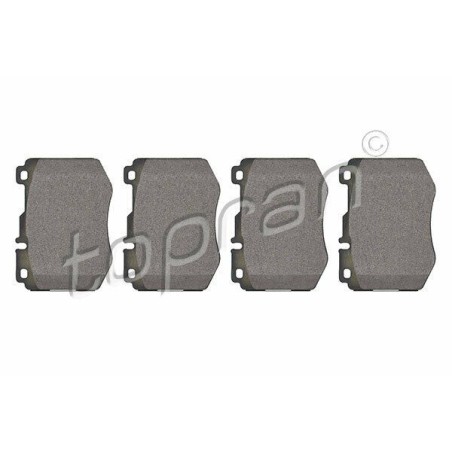 kit de plaquettes de frein avant MERCEDES Classe C C205 E S213 GLC 0004208000