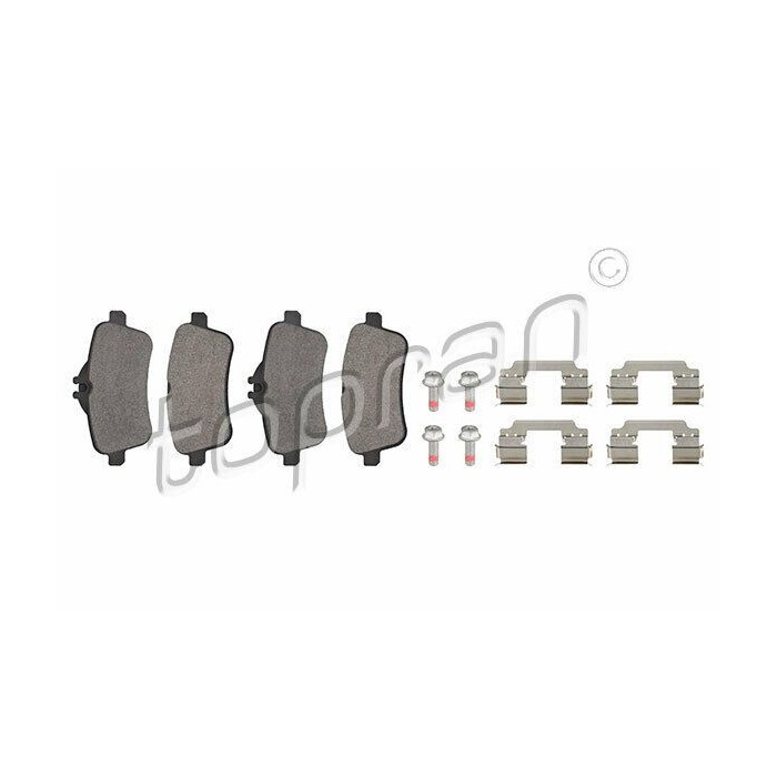 kit de plaquettes de frein arrière MERCEDES Classe GLE C292 M W166 0074208220