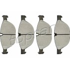 kit de plaquettes de frein avant BMW X5 X6 E70 E71 34116778048 34116791514