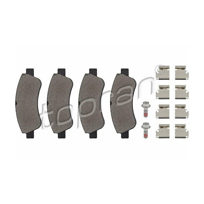 kit de plaquettes de frein avant Citroën C3 C-Elysee DS3 1611293980 1614005880