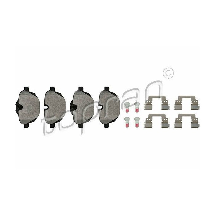 kit de plaquettes de frein arrière BMW Série 5 F10 F11 X3 F25 X4 Z4 34216796741
