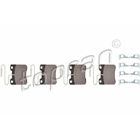 kit de plaquettes de frein avant Citroën AX 86 1986 - 1998 95619603 425321