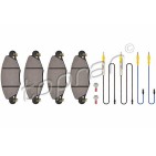 kit de plaquettes de frein avant Citroën C5 I 425289 425249 E172230 425289