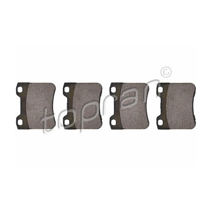 kit de plaquettes de frein avant Citroën Saxo Peugeot 106 I 72066 425285 425493