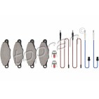 kit de plaquettes de frein avant Citroën Xantia I E172086 425301 425211 425145