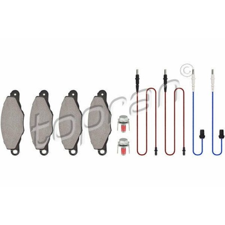 kit de plaquettes de frein avant Citroën Xantia I E172086 425301 425211 425145