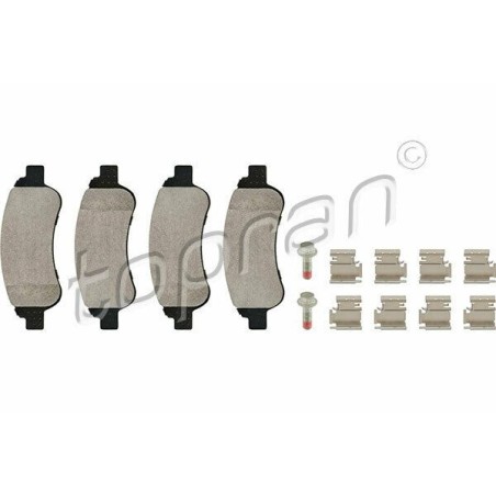kit de plaquettes de frein avant Peugeot 307 2002-2004 2005-2008 E172558 425259