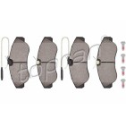 kit de plaquettes de frein avant Citroën Jumper Boxer 1994 - 2002 425119 425452