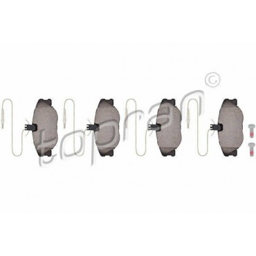 kit de plaquettes de frein avant Evasion Jumpy 806 Expert 425109 4254-53 425453