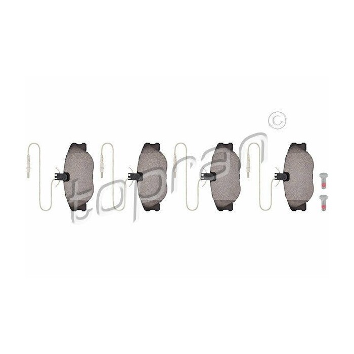 kit de plaquettes de frein avant Evasion Jumpy 806 Expert 425109 4254-53 425453